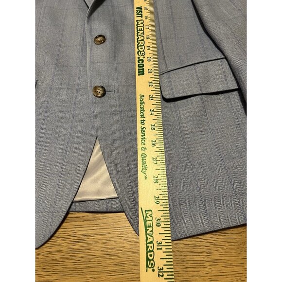 Lauren Ralph Lauren Blazer Men’s 40R Blue Silk Wool Blend Career Classic - Picture 5 of 16